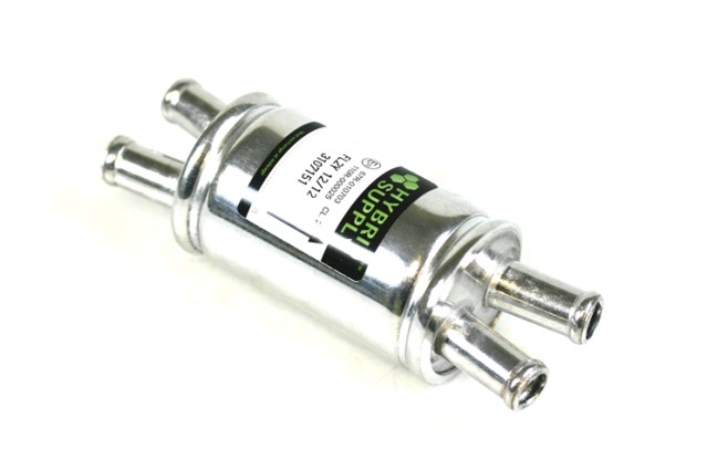 Gasfilter HS2Y 2x12mm / 2x12mm (doppelter Ein- und Ausgang)