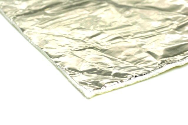 Abschirm-/Hitzeschutzfolie bis ca. 550 Grad, selbstklebend 50x50cm (5mm dick)