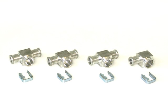 DREHMEISTER Injektorverbinder Set für Keihin Einzelinjektor (4 Zylinder)