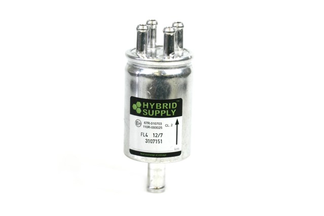 Gasfilter HS4 für 4 Zylinder 12mm-4x7mm