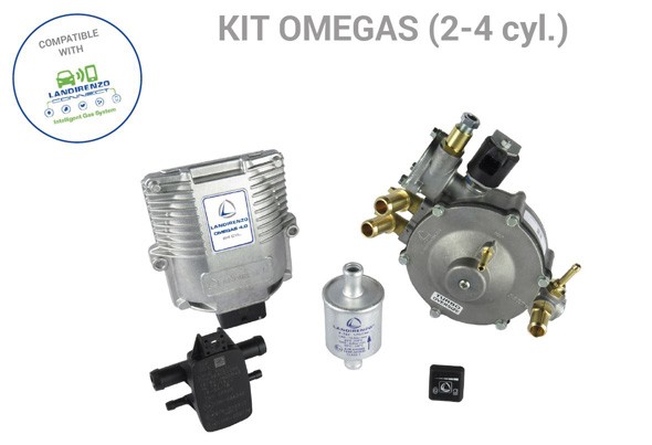 Landi Renzo LPG Gasanlage Omegas 4.0 Li12 120KW - 3/4 Zylinder (OBD)