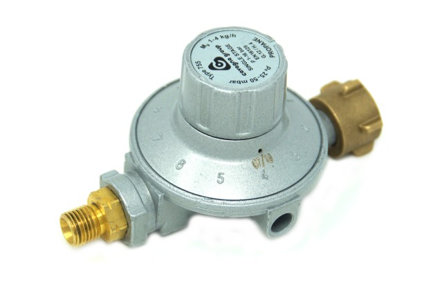 Cavagna Gasdruckregler 25-50mbar 11-stufig verstellbar