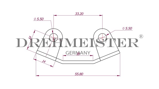 DREHMEISTER Edelstahl Metallhalterung für Minibetankung inkl. Befestigungsmaterial