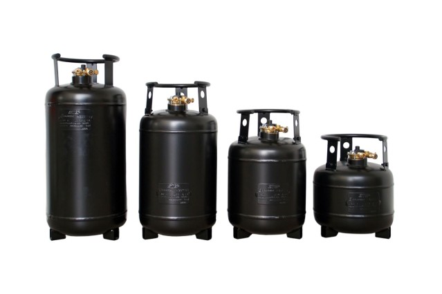 CAMPKO cilindro de gas, botella de GLP recargable 15-36 L con multiválvula