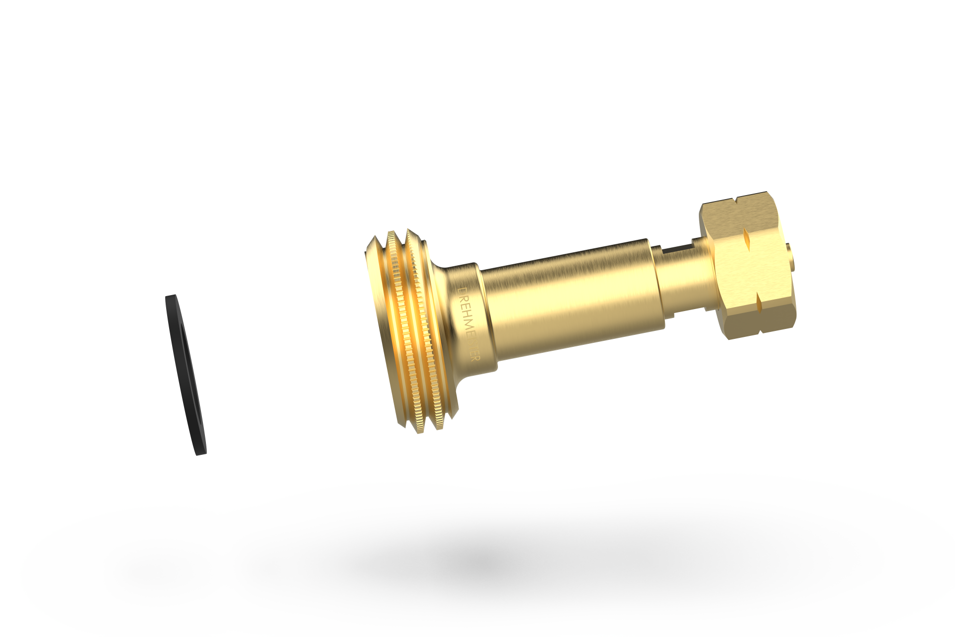 DREHMEISTER EU adapter kit for gas cylinders external socket (W21.8)