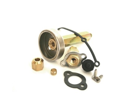 Tomasetto mini filler valve M10 + DISH filling point adapter (long)