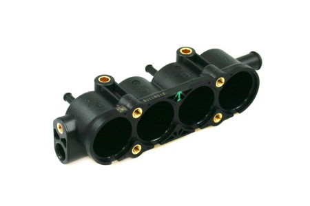 MED 4 cylinder rail with sensor connection for GI25 injectors