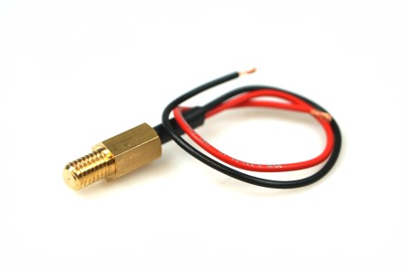 OMVL temperature sensor for CPR reducers 4,7 ohm M6, for soldering