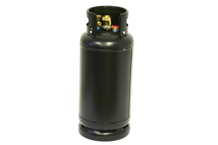 Cilindro de gas Ø 300 x 720 mm 36 L - extracción líquida para montacargas, etc.