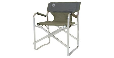 COLEMAN Camping Faltstuhl Deck Chair grün aus Aluminium. (BxTxH): 62 x 53 x 78 cm. Gewicht 2,6 kg. Tragkraft 113 kg