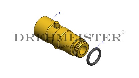 DREHMEISTER Bajonett LPG Adapter W21,8x1/14 - 72,8mm