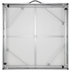 COLEMAN Faltbarer, quadratischer Campingtisch (BxTxH): 80 x 80 x 70 cm aus Aluminium mit antimikrobieller Tischplatte und Tragegriff