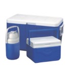 COLEMAN Kühlpack bestehend aus: Kühlbox Polylite 45 Liter +  5 Liter Frühstücksbox + 2 Liter Kunststoffkanne für Getränke