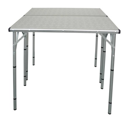 COLEMAN Faltbarer 6 in 1 Camping Tisch aus Aluminium mit vielen Einsatzmöglichkeiten. Max. 80 x 78 x 80 cm