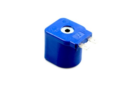 Tomasetto magnetic coil 12 V DV 17 W with FASTON connector for 30° EXTRA multivalves (8 mm) + AT09 reducer