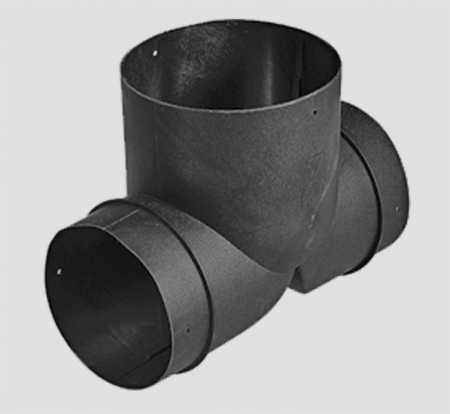 Truma T-piece for ø 80 mm warm air pipe -> ø 65/72 mm VR distributor pipe