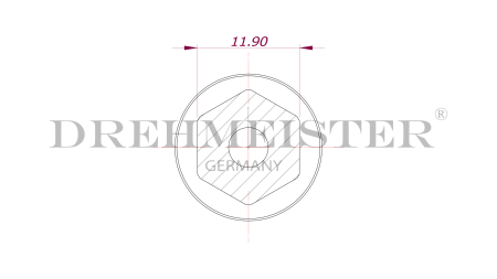 DREHMEISTER conexión atornillable para manguera termoplástica Ø 8 mm / Ø 6 mm (sin tuercas de unión ni anillos cortantes)