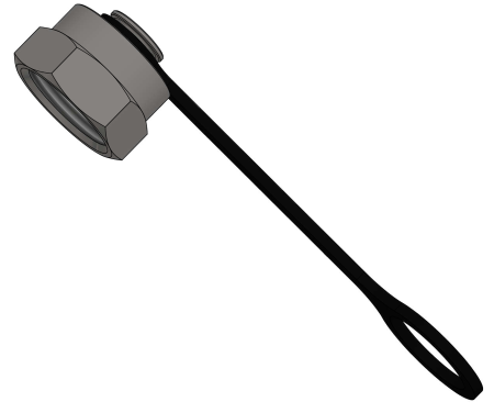 Sealing cap, blind plug M20x1.5 for lpg regulator