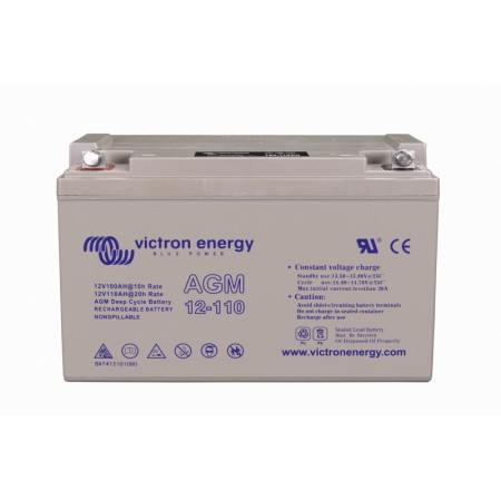 Victron Energy AGM 12V 110Ah Deep Cycle Akku Batterie