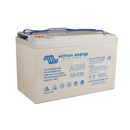 100 - 170Ah Victron Energy AGM 12V Super Cycle batteria ricaricabile