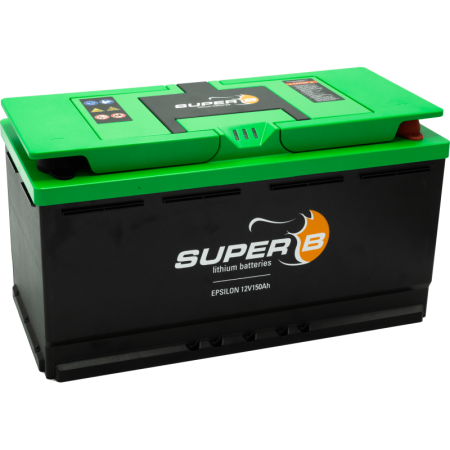 Super B Lithium Batterie Epsilon 150Ah Lithium + BMS & Bluetooth App