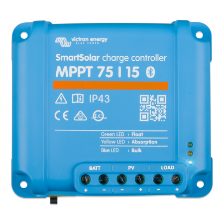 Victron Energy Smart Solarladeregler MPPT 12/24V 15Ah Bluetooth