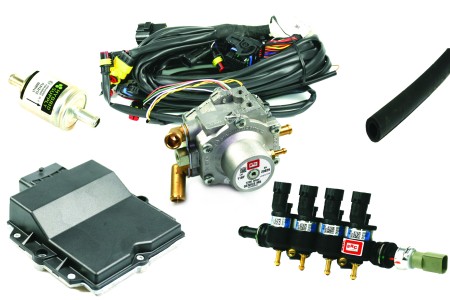 BRC LPG Gasanlage Plug&Drive - 5 Zylinder (gelb/G-MAX)