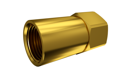 DREHMEISTER Adaptador botella de gas de repostaje directo 3/4-16 UNF -> W21,8 x 1/14 - 68mm