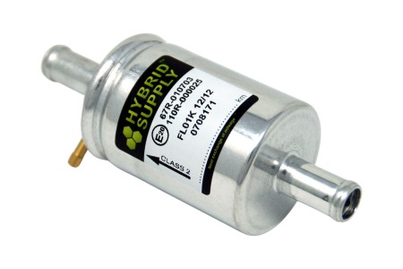 Gasfilter 12x12mm mit Schlauchanschluss