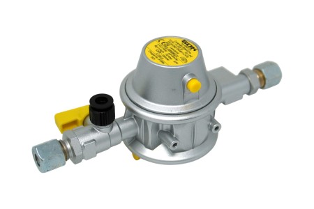 GOK Gasdruckregler Caramatic BasicOne 30 mbar EN61- 1,5 kg/h RVS 8 mm