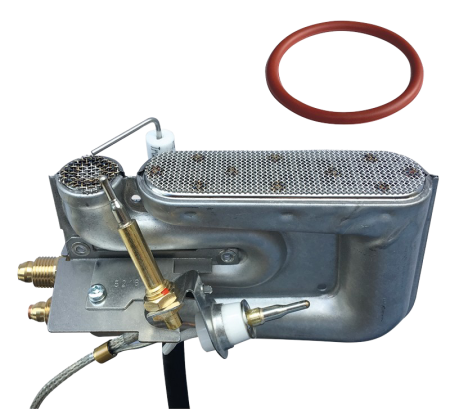 Truma Bruciatore a gas, accenditore piezoelettrico 50 mbar per riscaldatori a gas S 3002 (P), S 3004 (P)